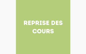 Reprise des cours | Saison 2026-2027